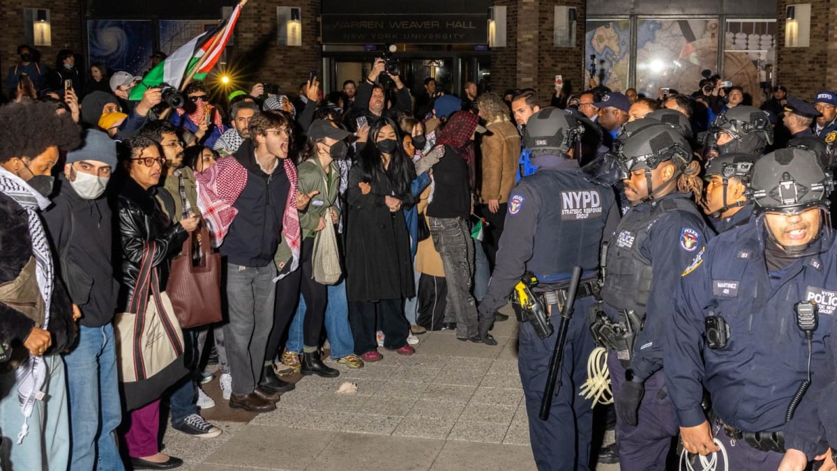 Major arrests at NYU campus as Gaza protests spread